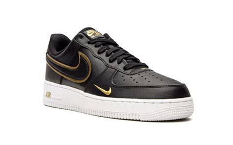 nike air force 1 zwart goud|nike air force 1 sale.